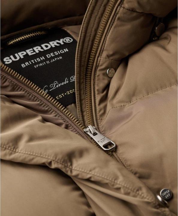Actual product image Superdry Longline Hooded Puffer Jacket