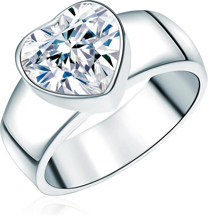 Image du produit Rafaela Donata Femme coeur argent sterling zirconium argent - 3868 (56, Argent 925)