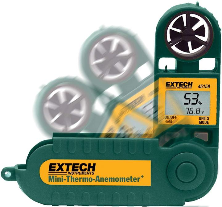 Actual product image Extech Thermo-anemometer, 100... 5500ft/min, -18... 50°C