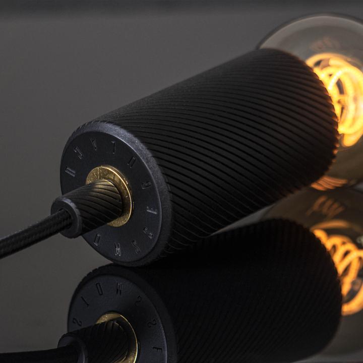 Produktbild Segula Pendelleuchte ALIX Wave 3m schwarz E27 (E27)