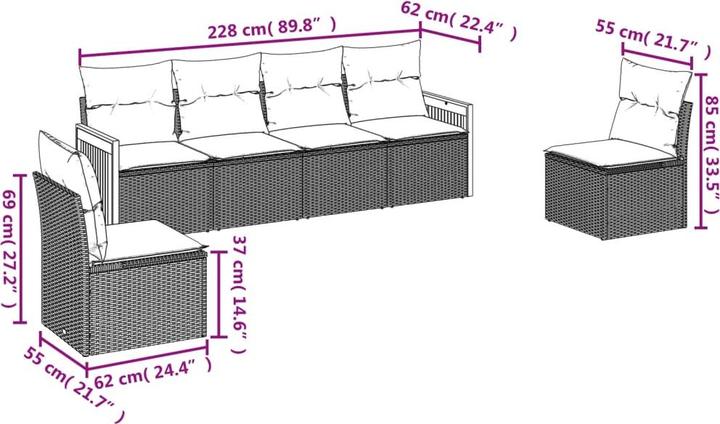 Produktbild vidaXL Ines