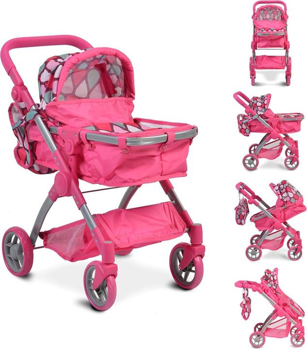 Moni Doll carriage Vicky 9620 bag