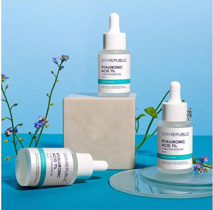 Actual product image Skin Republic Hyaluronic Acid 1% (30 ml)