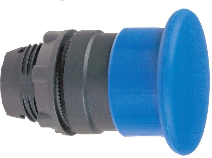 Produktbild Schneider Electric Leuchttaster Pilzkopf blau rund IP66