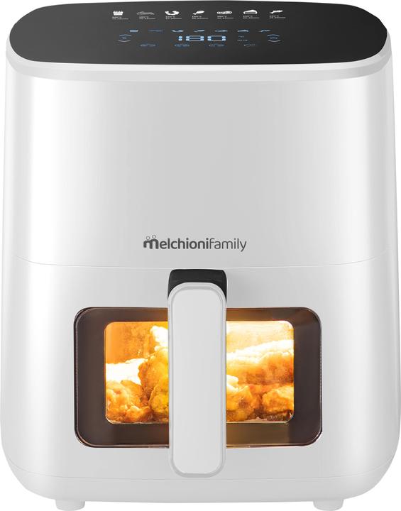 Melchioni Heissluftfritteuse Marianna New, 5L, Weiss