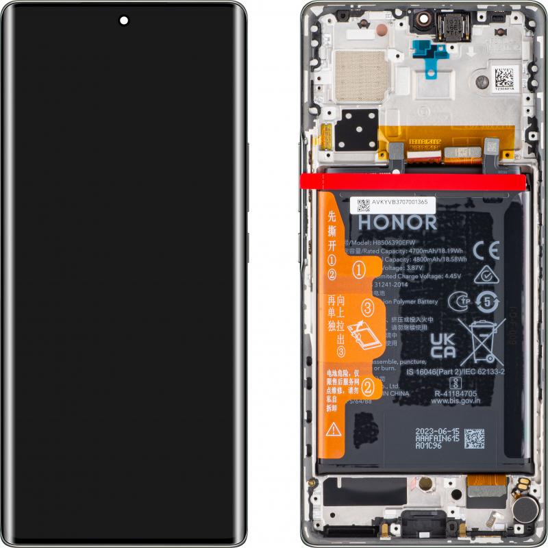 Honor Display Unit für 70, mit Akku, Midnight Schwarz (Display), Pezzi di ricambio per dispositivi mobili, Nero