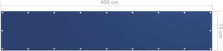Produktbild vidaXL Sichtschutz Balkon (75 cm)