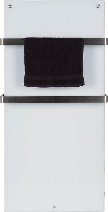 Image du produit Eurom Chauffage infrarouge Sani 800 55 x 115 cm blanc 800 W avec Wi-Fi et 2 porte-serviettes (800 W)