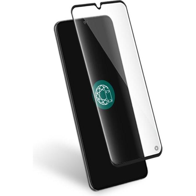 Bigben Connected Displayschutz aus Glas (1 Stück, Samsung Galaxy A34 5G), Smartphone Schutzfolie, Schwarz