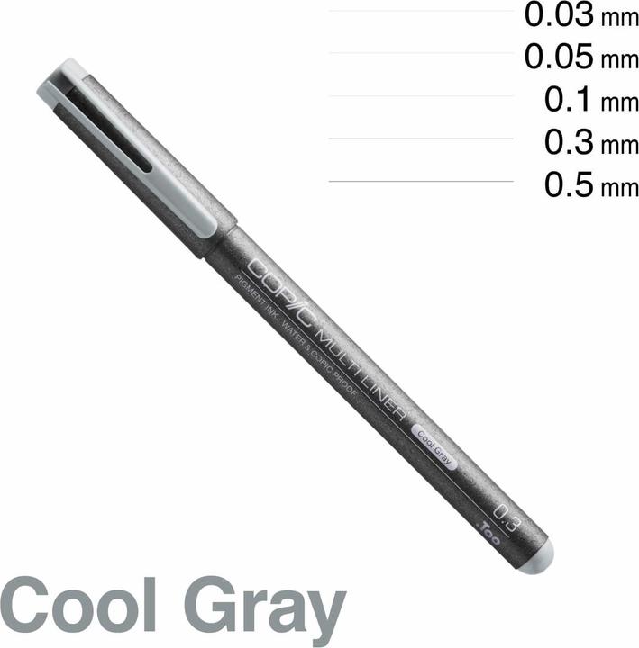 Immagine prodotto Copic Multiliner (Grigio, 1 x)