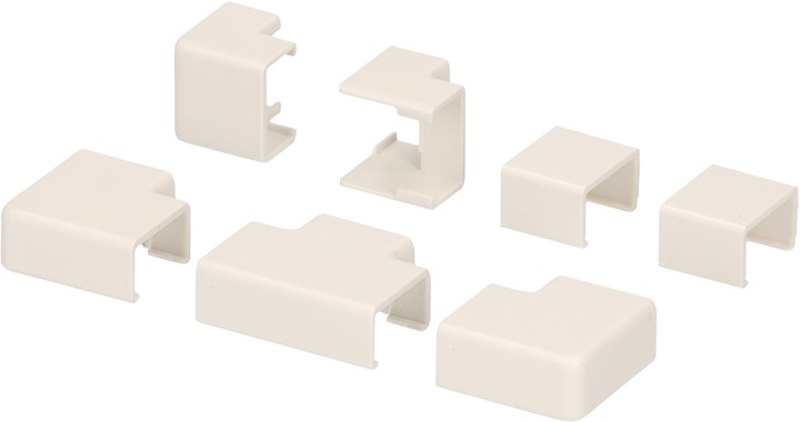 Inofix Plasfix Verbindungen 9x5mm assortiert 7-teilig (Kabelkanal, 9 cm)