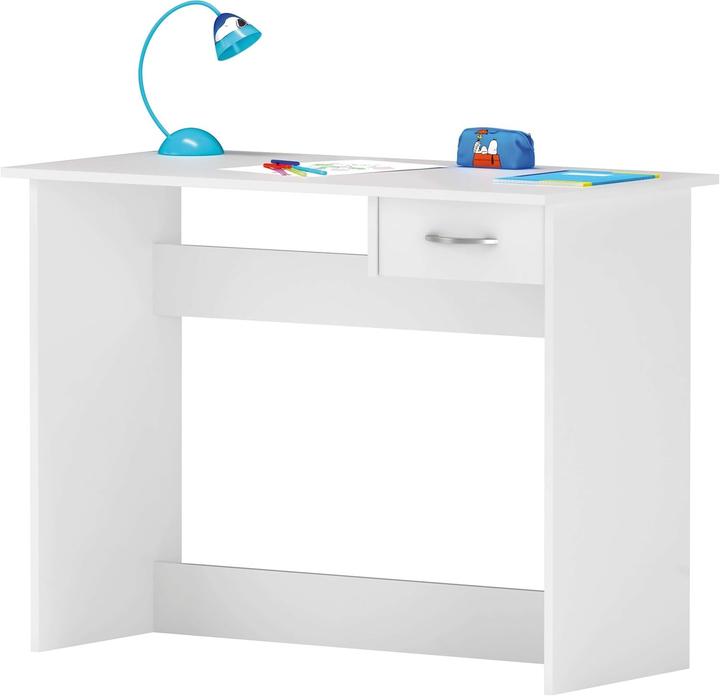 Actual product image Home123 Schreibtisch ALPIN 828 weiss (50 x 100.60 x 76.50 cm)