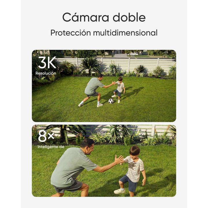 Actual product image eufy Floodlight Cam E340 (3072 x 1620 pixels)