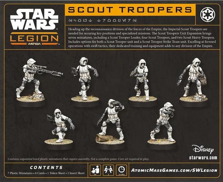 Produktbild Atomic Mass Games Star Wars Legion - Scout Troopers (Kunststoff)