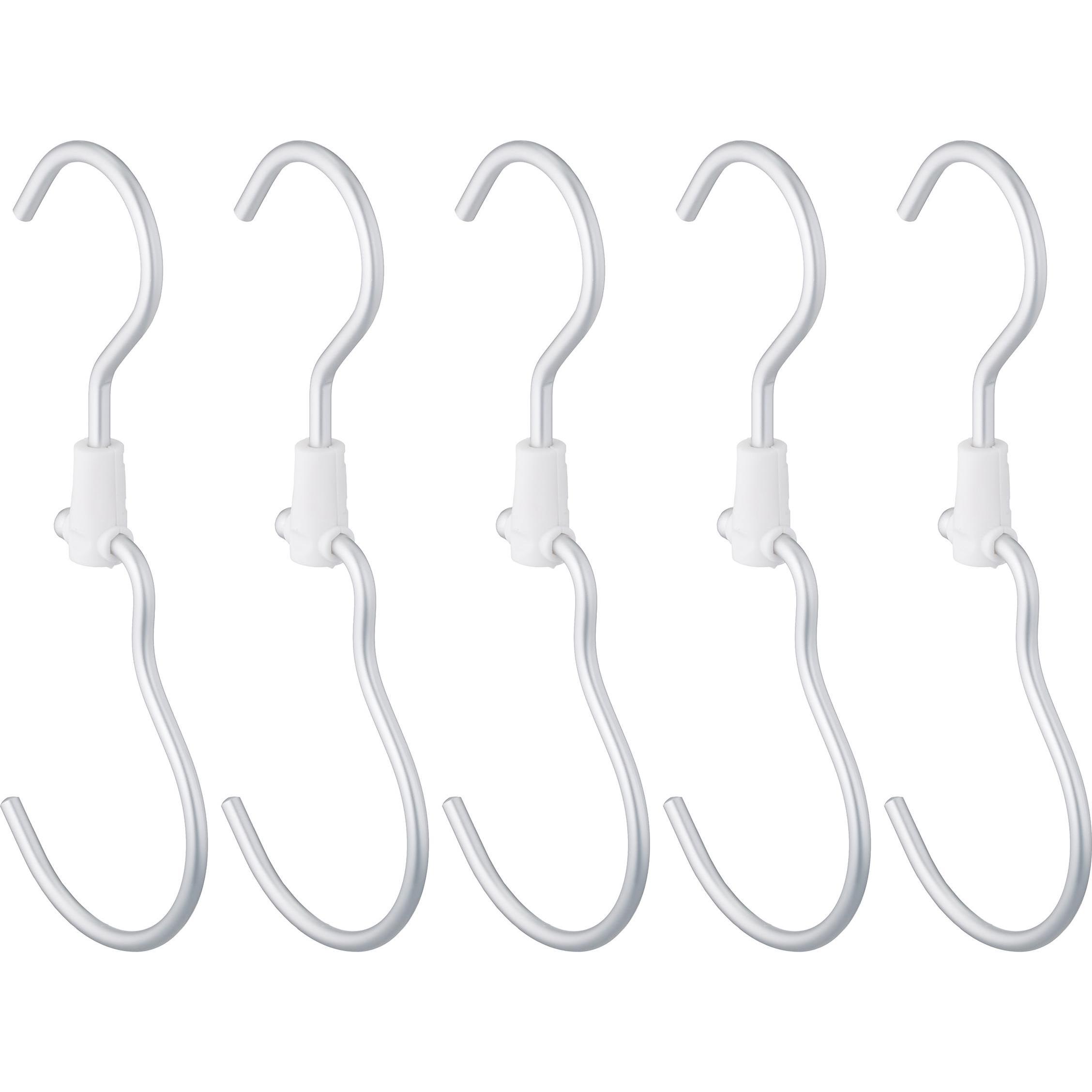 Relaxdays, Garderobe + Kleiderhaken, 5x Haken
