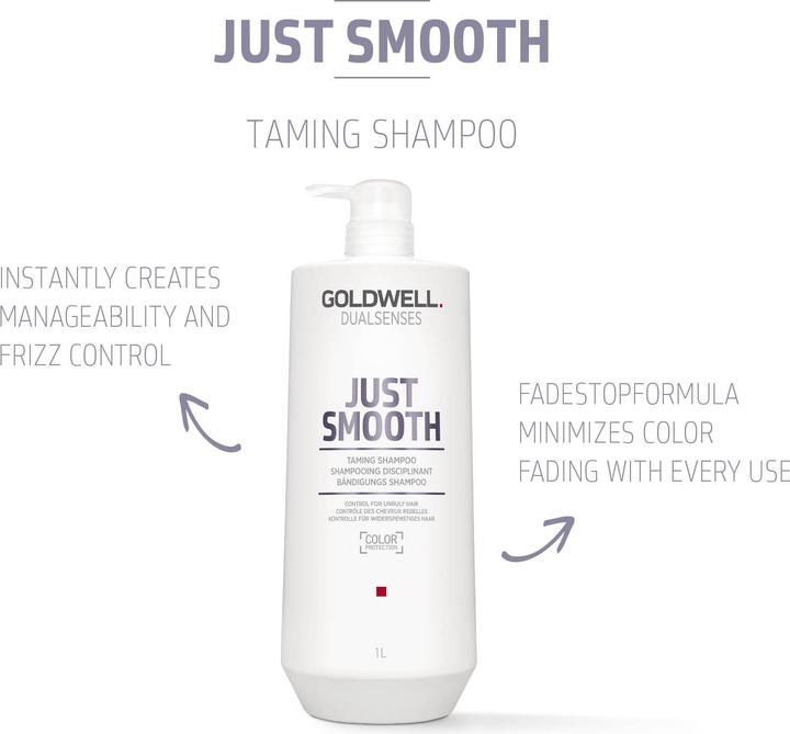 Image du produit Goldwell Just Smooth (1000 ml, Shampoing liquide)