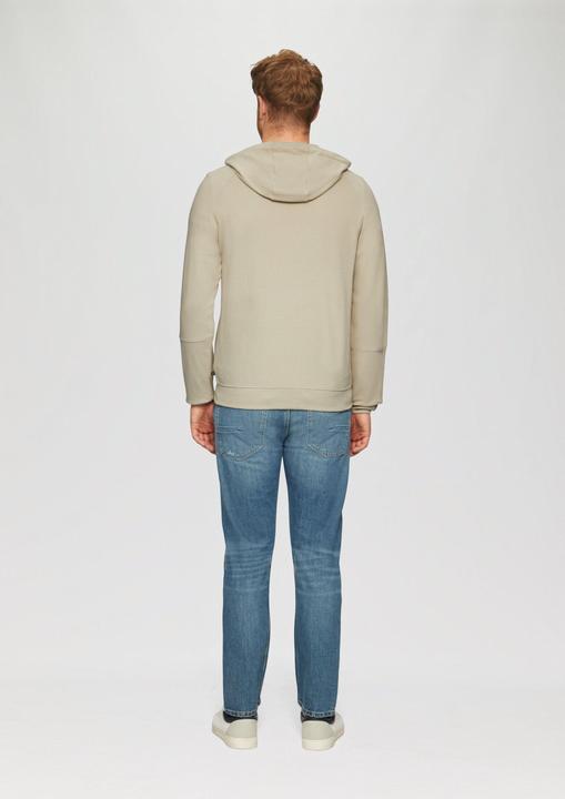 Image du produit s.Oliver Sweatshirt Jacke Leichte Sweatjacke mit Kapuze und Artwork (L, S)