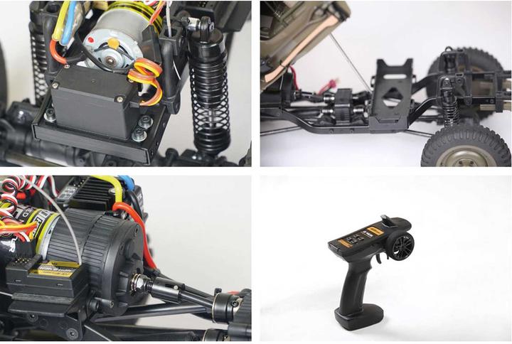 Image du produit RocHobby Crawler à l'échelle 1941 MB Willys Jeep (RTR Prêt à fonctionner)