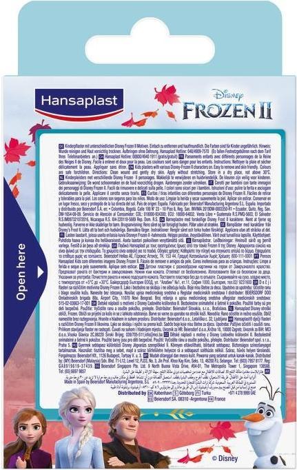Image du produit Hansaplast Frozen (20 x)
