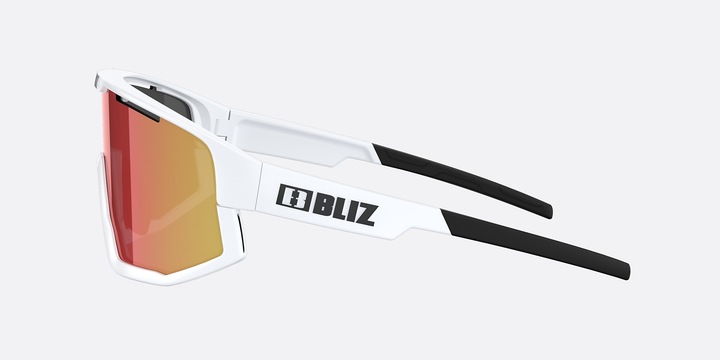Image du produit Bliz Fusion (blanc mat, Blanc, Noir, Fumée avec rouge Multi)