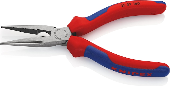 Produktbild Knipex Flachrundzange mit Schneide (160 mm)