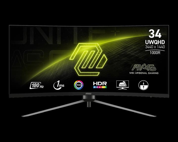 Image du produit MSI MAG 345CQRDE (3440 x 1440 pixels, 34")