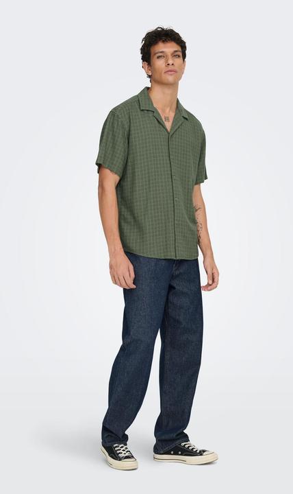 Immagine prodotto Only & Sons Onslatham Rlxss Resort Linen Struc 0257 (XXL)