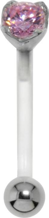 Immagine prodotto Bijouteria Piercing ventre (Zirconia, Bioplastica, Argento 925, Acciaio chirurgico 316L)