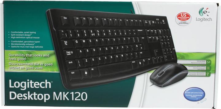 Immagine prodotto Logitech MK120 (US, Cablato)