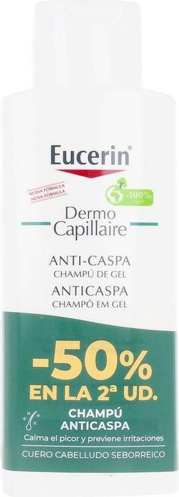 Eucerin Dermo Capillaire Antidandruff Shampoo Pack 2 X 250 Ml (Flüssiges Shampoo, 250 ml)