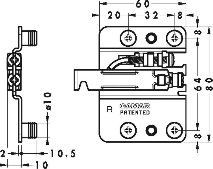Actual product image Camar Schrankaufhänger (1 pcs.)