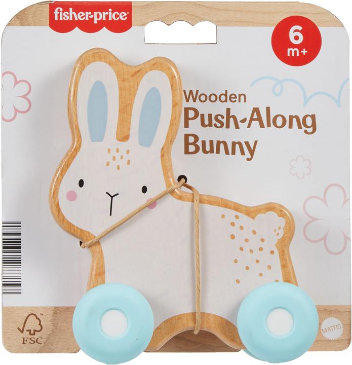 Productafbeelding Fisher-Price Houten schuifkonijntjes