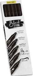 Actual product image Online Black Lettering Set (5x)
