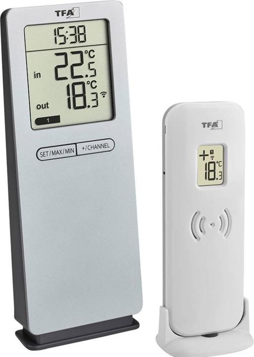 Image du produit TFA 30.3071.54 LOGO 2.0 Radio thermomètre