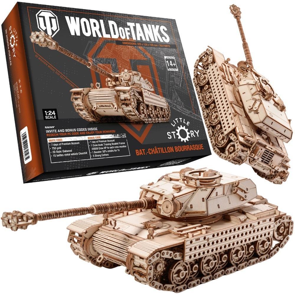 Nice Idea 3D-Holzpuzzle - Chaitllon-Panzer (54610688)