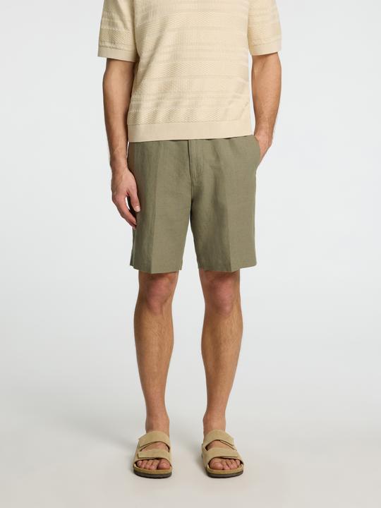 Produktbild Selected Homme Regular Fit Shorts aus Leinengemisch (XL)