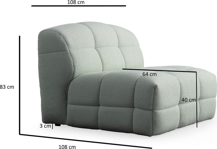 Produktbild Atelier del Sofa Pescara (1-Sitzer)