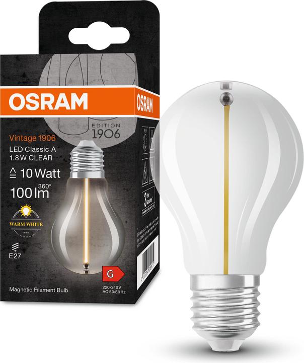 Actual product image Ledvance LED lamp (E27, 1.80 W, 100 lm, 6 x, G)