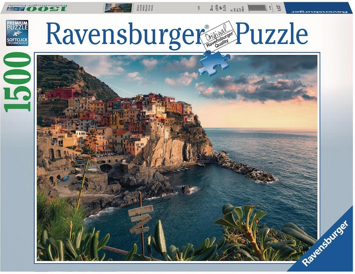 Actual product image Ravensburger View of Cinque Terre (1500 pieces)
