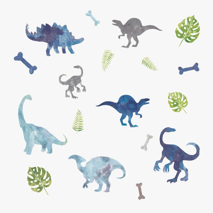 Image du produit Roommates RM - Dinos aquarelle