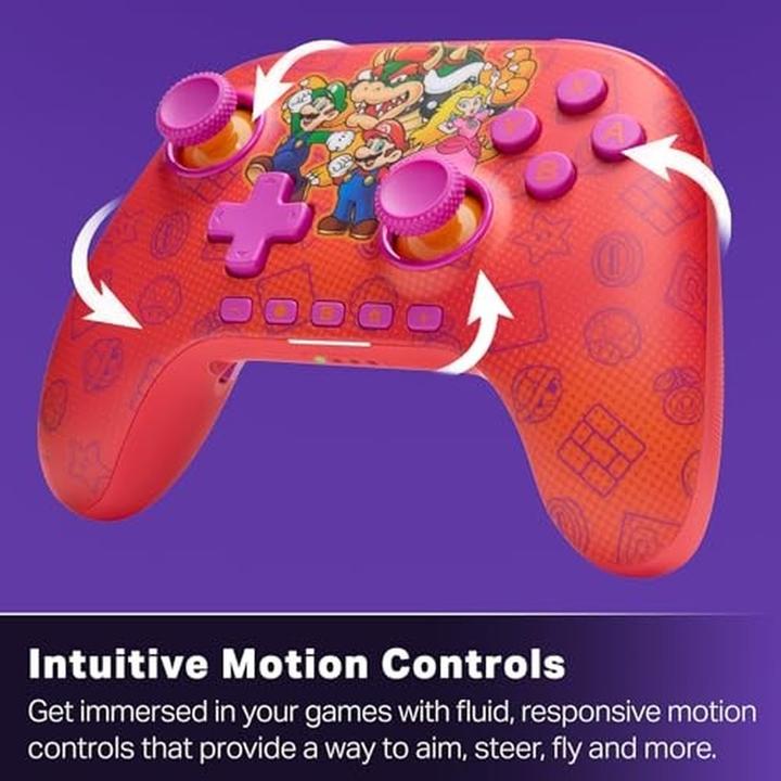 Produktbild PowerA Advantage Wireless Controller NSW2 -Mario & Friends (Switch 2)