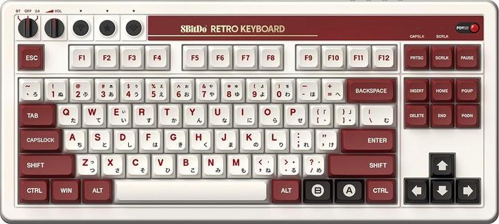 Produktbild 8bitdo Mechanische Tastatur Hot Swappable 87 Keys (US, Kabellos)