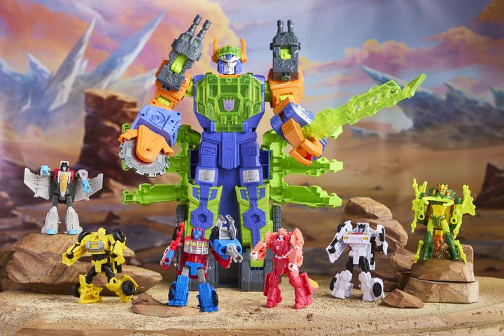 Actual product image Transformers TF Cyberworld Cyber Changers Sort.