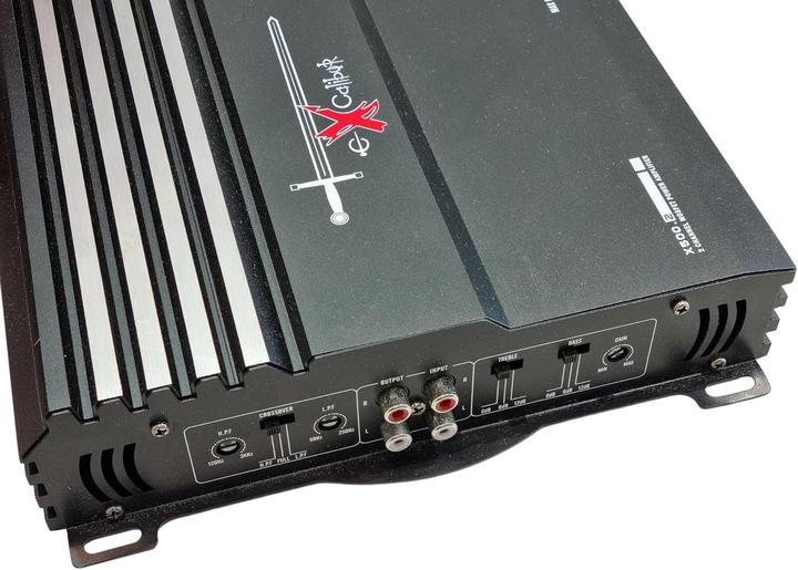 Actual product image Excalibur Amplifier Tweekanaals X500.2 1000w Zwart (Stereo amplifier)