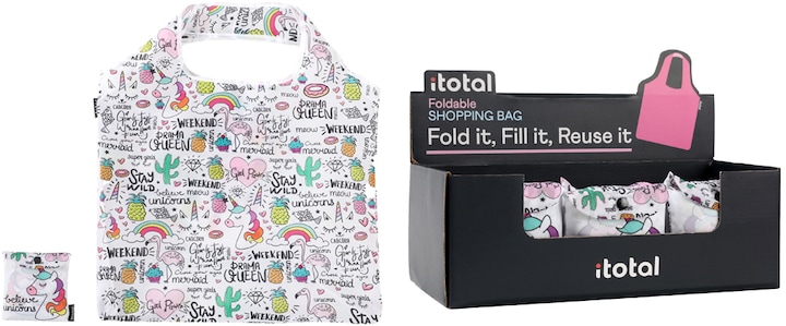 i-Total Shopping Bag Unicorn