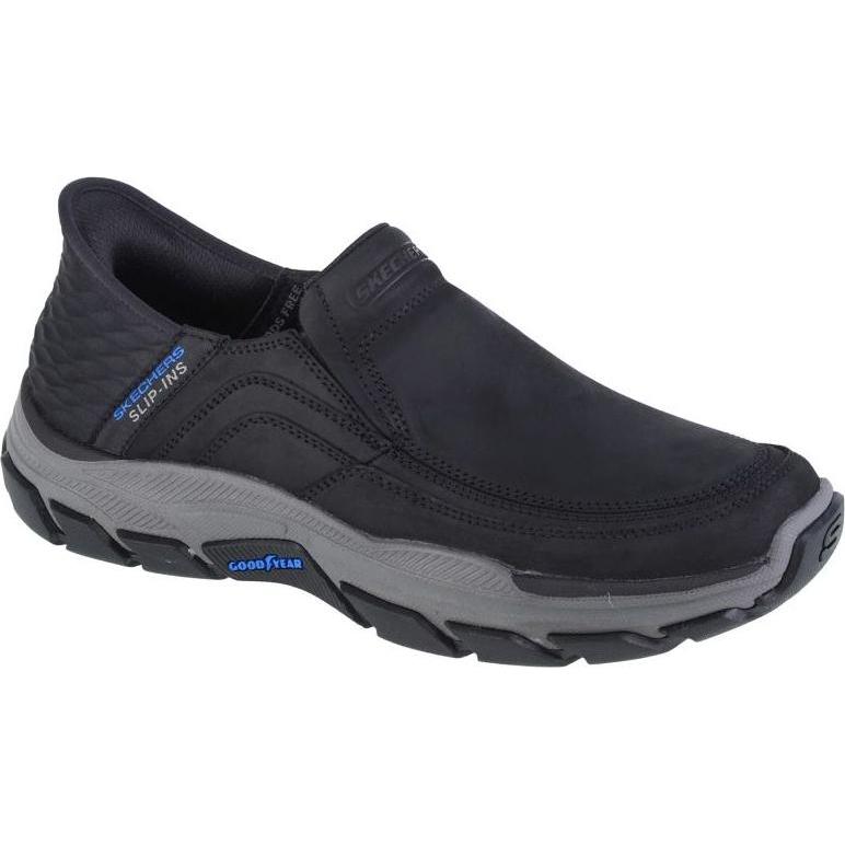 Skechers, Uomini, Sneaker, Respected - Elgin - Heren Instappers - Zwart, Nero, (39.5)
