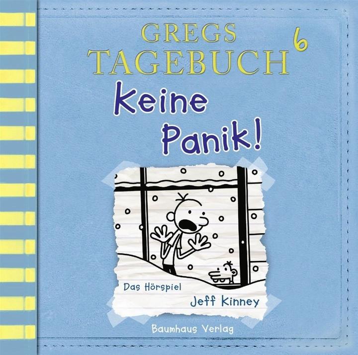 Actual product image Greg's Diary 6 - Don't Panic! (Marco Esser, Jeff Kinney., German)