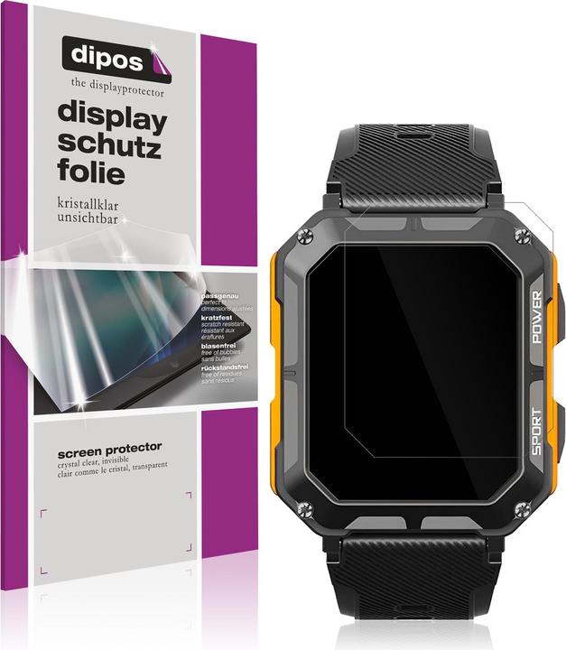 Actual product image Dipos Screen Protector Crystalclear for Stahlgear Thor 2.0