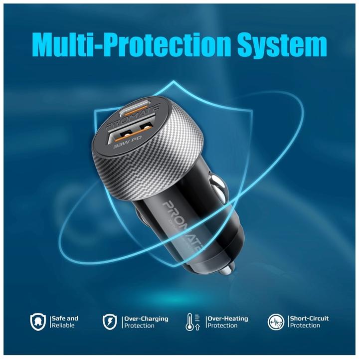 Actual product image ProMate DriveGear-PD33 Mini Car Charger