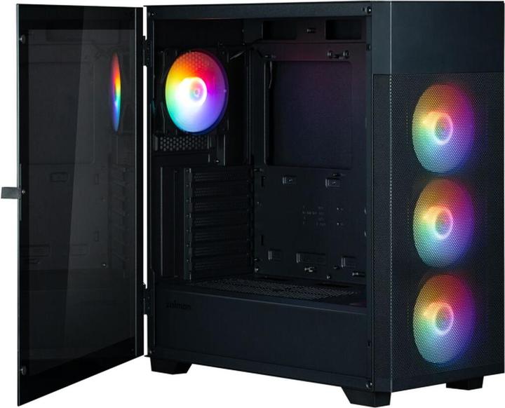 Produktbild Zalman S5 Neo Black ATX, FRGB Fan x4 (ATX, Mini-ITX, mATX)